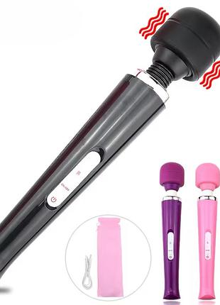 Вибрамассажер для клитора вибратор микрофон,hitachi magic power фиолетовый 10
