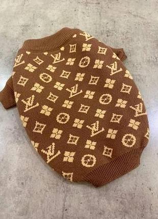 Свитер для собачки louis vuitton кофта