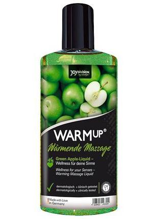 Массажное масло warmup зеленое яблоко 150 мл