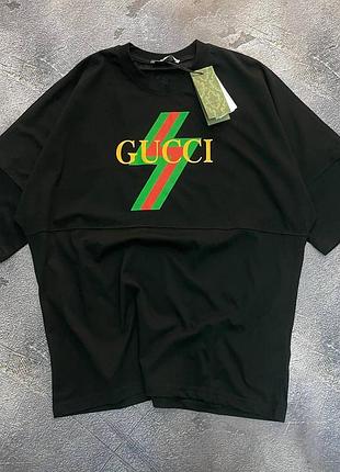 Чоловіча футболка gucci чорна