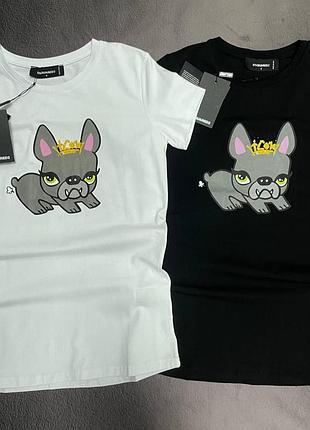 Жіноча футболка dsquared l xl