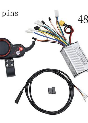 Электронабор 48v 20a kugoo m4 m4 pro / синусный контроллер + дисплей / набор для электросамокатов