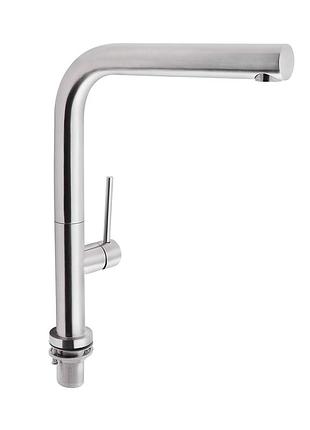 Змішувач для кухні qtap zdenek brushed nickel pvd (qtzdn9032103fc)