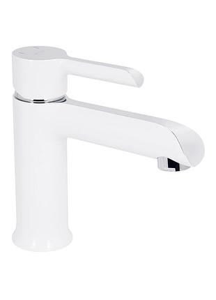 Смеситель для раковины qtap grand chrome/white (qtgrawcr001f)