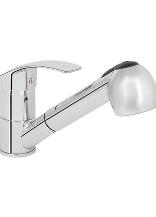 Смеситель для кухни lidz mars 011 с выдвижным изливом (k40) chrome (ldmar011crm34859)