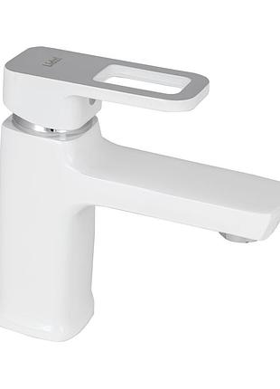 Смеситель для раковины lidz wawel 001 (k35) white (ldwaw001whi45397)