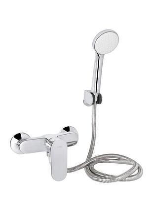 Змішувач для душу lidz tani 010 (з душовим гарнітуром) (k40) chrome (ldtan010crm44965)