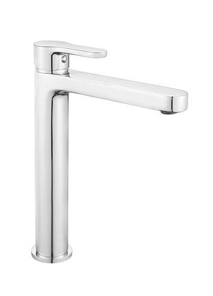 Змішувач латунний для раковини lidz astra 001fh високий (k35) chrome (ldast001fhcrm48090)
