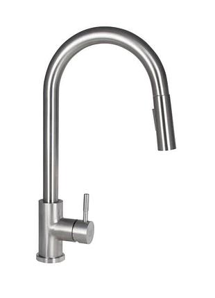 Змішувач для кухні lidz aria 015fl2 (k35) nickel (ldari015fl2nks43397)