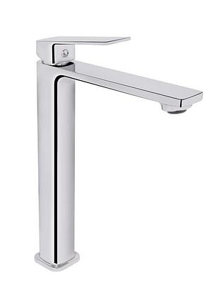 Змішувач для раковини високий qtap capricorn, chrome (k26) (qtcap1060h102c48220)
