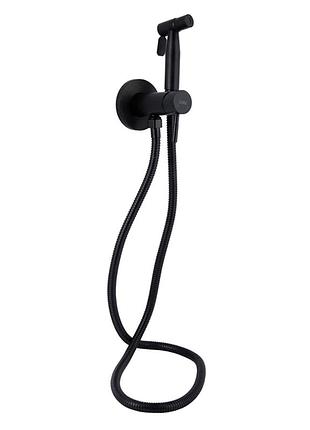 Набір для гігієнічного душу lidz aria 111 black округлий (ldari111bla46107)