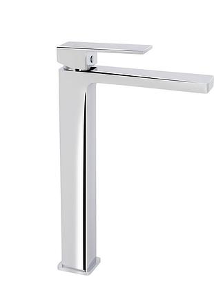 Смеситель для раковины qtap gemini высокий chrome
