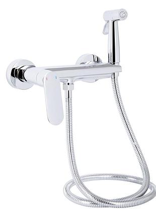 Змішувач для гігієнічного душу qtap evia chrome (qtevi262crm47582)