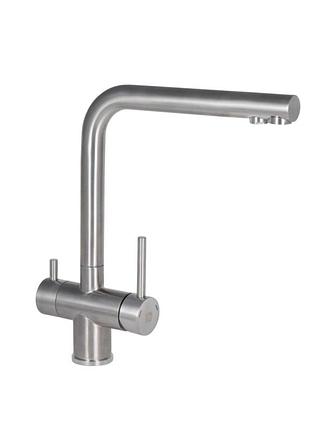 Смеситель для кухни lidz aria 020f1 (k35) nickel (ldari020f1nks43359)
