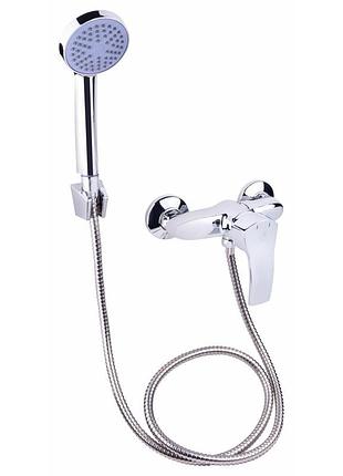 Змішувач для душу lidz anny 010 (з душовим гарнітуром) (k40) chrome (ldann010crm35124)