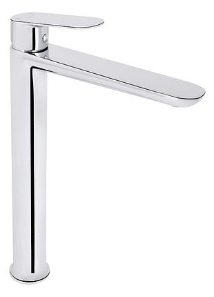 Смеситель для раковины qtap evia высокий chrome