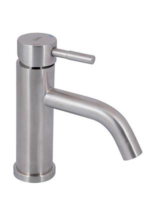 Змішувач для раковини lidz aria 0011f (k35) nickel (ldari0011fnks46091)