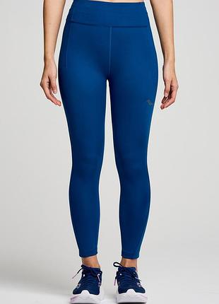 Жіночі тайтси савконі оригінал saucony fortify crop tight 800452-id