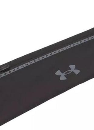 Сумка на пояс under armour velociti run belt черный 33,3 х 8.9 см 1388914-003