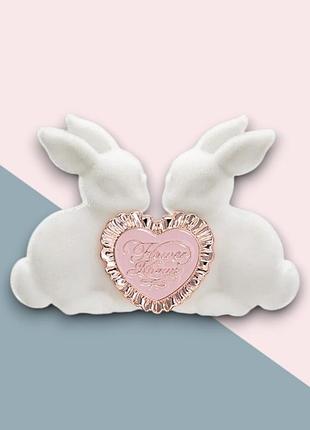 Шпилька для волосся flower knows milky beige біла з колекції bunny garden