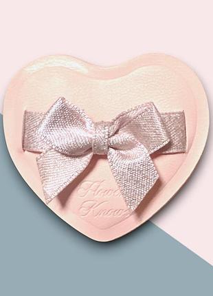 Спонж для макіяжу flower knows з колекції strawberry cupid heart у формі сердечка shaped marshmallow powder puff