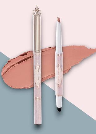 Олівець для губ flower knows knight unicorn lip liner 01 apricot nude