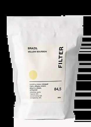 Венский кофе, арабика brazil yellow bourbon filter, зерно 0,5 кг.