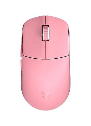 Игровая беспроводная мышка ninjutso sora v2 / aimninja / 8000 гц / 30000 dpi / pink / розовая