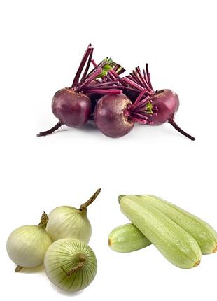 Продуктовый набор (кабачки, лук и свекла ) вес 10 кг, 2026 г.