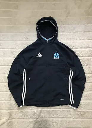 Adidas (s) marseille hooded track jacket 2016-17 мужская спортивная кофта