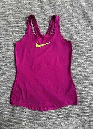 Рожева спортивна майка nike оригінал м