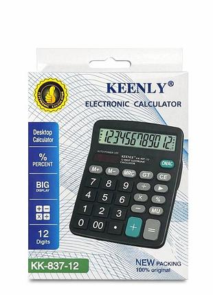 Калькулятор kk-837-12 з великим дисплеєм