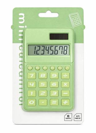 Мини калькулятор kk-2269 зеленый