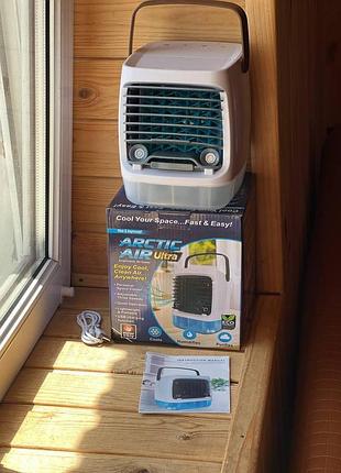 Портативный вентилятор usb с водяным охлаждением, распылитель, arctic air cooler and xl-1375, увлажнитель