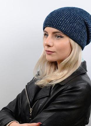 Шапка donna 17003 синій