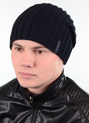 Шапка 180792 темно-синий