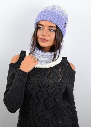 Набор amber 17019 фиолет-молоко