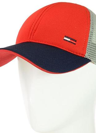 Бейсболка bsh18069 красный-тсиний