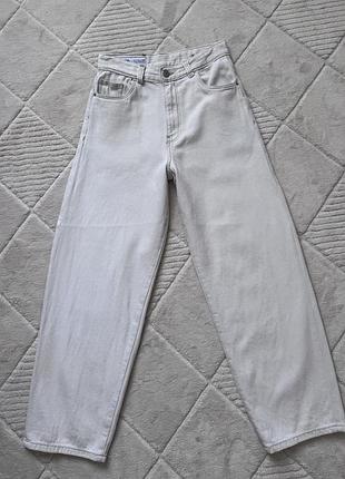 Штани джинси брюки baggy баггі широкі палаццо skater zara