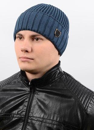 Шапка qp17049 джинс