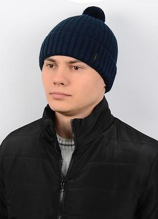Шапка sb17007 темно-синій
