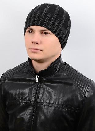 Шапка al17038 чорний
