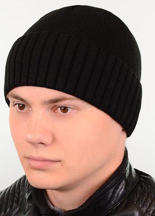 Шапка 12078 чорний