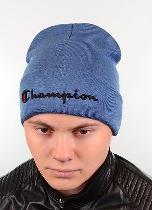 Шапка l18016 джинс
