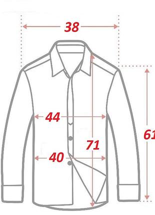 Рубашка в клетку h&m 7