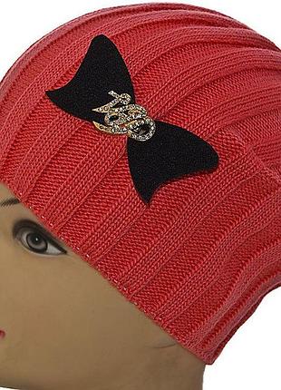 Шапка sh15029 коралловый