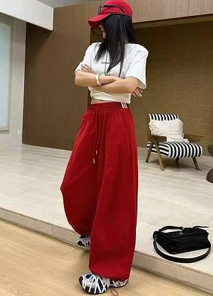 Женские брюки в стиле street style размер: 42-46