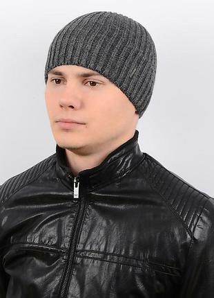 Шапка sb17003 темно-серый