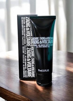 Парфюмированный гель для душа, тела и волос zadig &amp; voltaire 75 мл