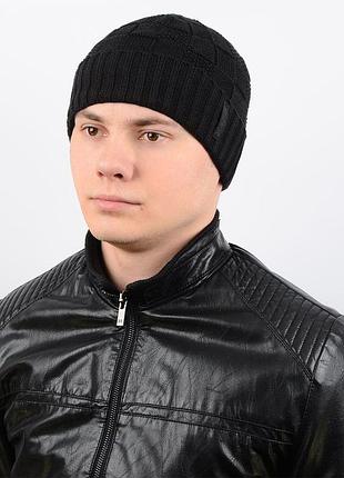 Шапка al17048 чорний